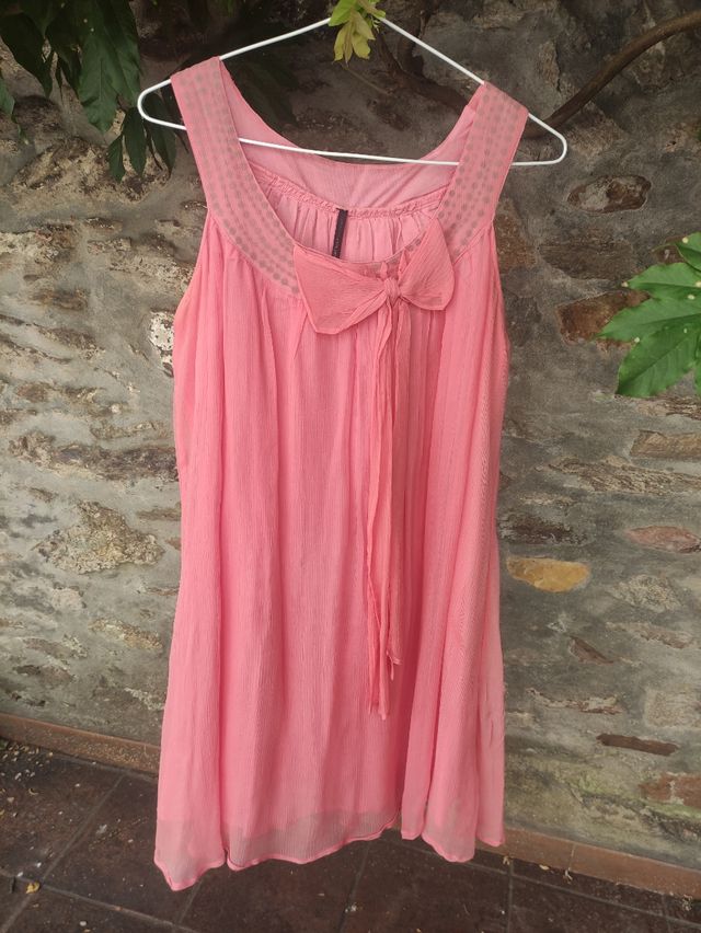 Vestido Naf Naf rosa