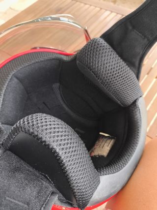 Casco moto Jet margaritas