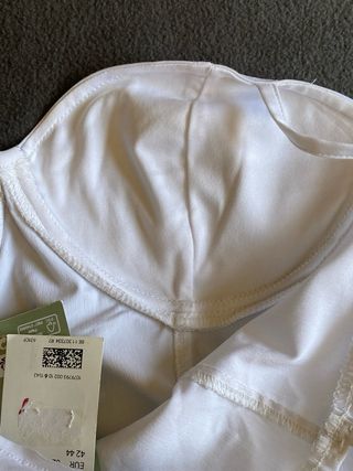Top blanco Divided talla L