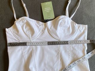 Top blanco Divided talla L