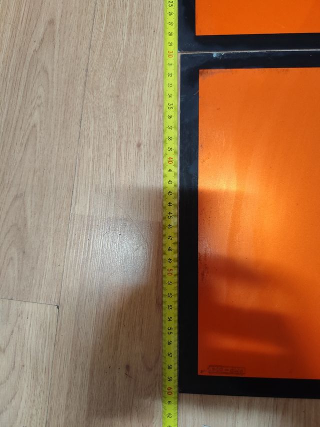 2 Placas Mercancía Peligrosa