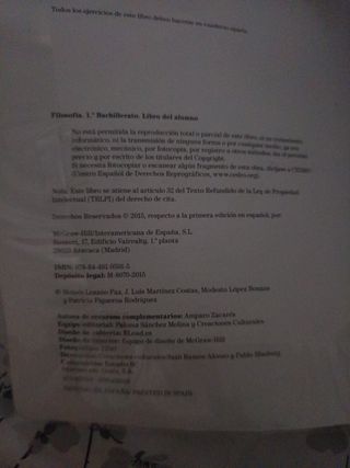 LA - Filosofia 1 Bachillerato. Libro alumno