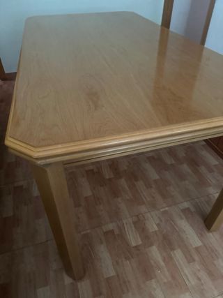 Mesa Comedor Madera Haya