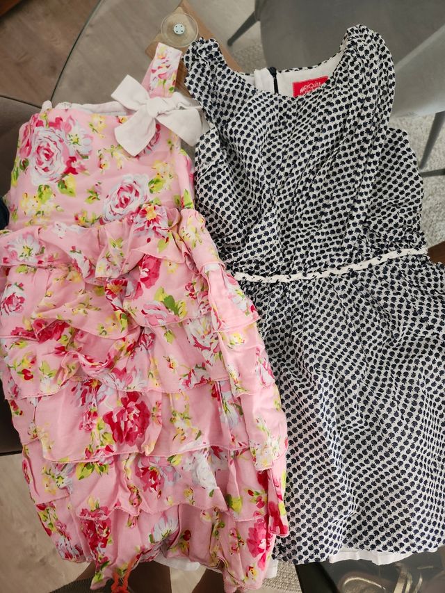 Vestidos niña (6-8 años). El precio es del lote..
