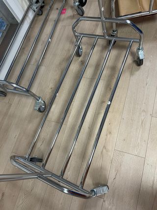 Burro Alto perchero, extensible almacen tienda