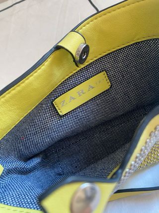 Bolso Zara amarillo - mini