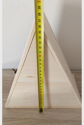 Casa bambole legno fatta a mano