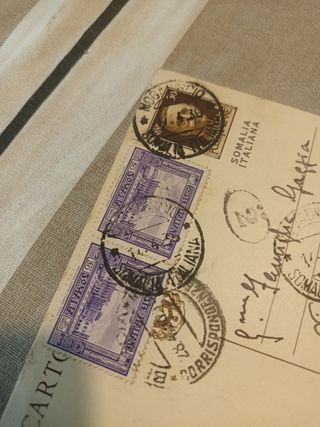 Cartoline Somalia Italiana - Francobolli
