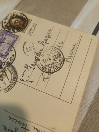 Cartoline Somalia Italiana - Francobolli