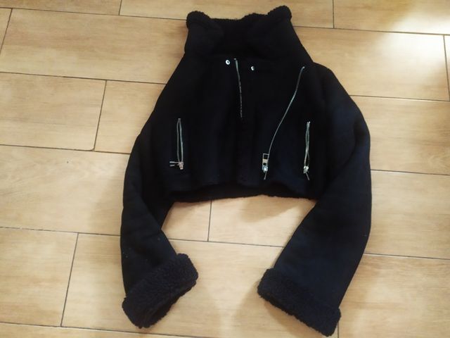 Chaqueta negra Bershka - Talla L