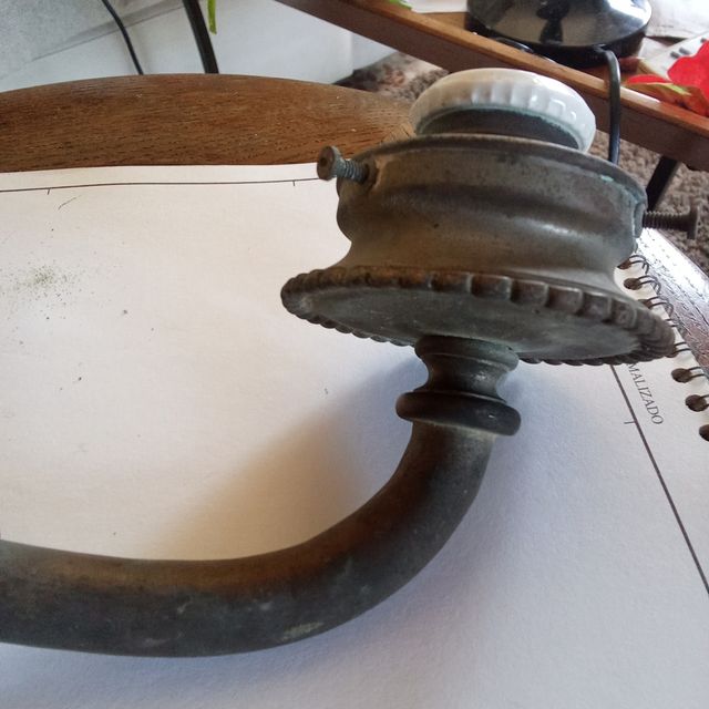 Aplique pared antiguo dorado