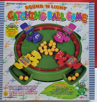 Juego Tragabolas Ranas NUEVO