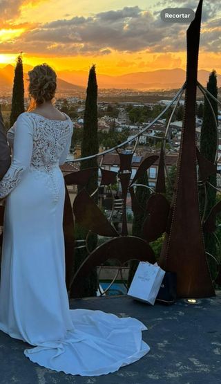 Vestido novia Pronovias talla 42