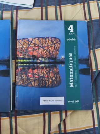 LIBRO MATEMÀTIQUES 4 ESO 