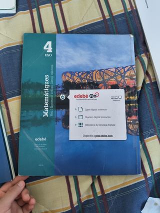 LIBRO MATEMÀTIQUES 4 ESO 