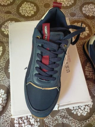 Zapatillas Polo Assn. azules