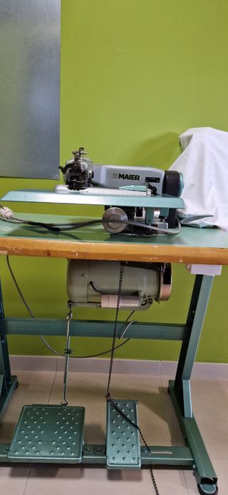 Máquina coser Maier: puntada invisible para bajos.