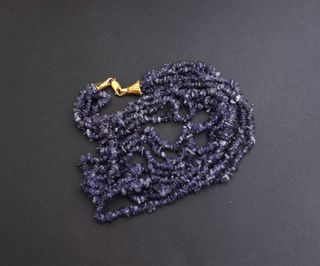 Collana Iolite Argento 925