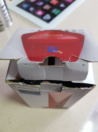 Teléfono fijo Philips Linea V Rojo gama alta Nuevo