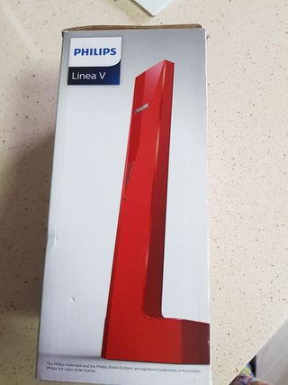 Teléfono fijo Philips Linea V Rojo gama alta Nuevo