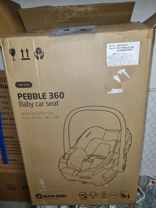 Maxi-Cosi Pebble 360: silla coche y base Isofix