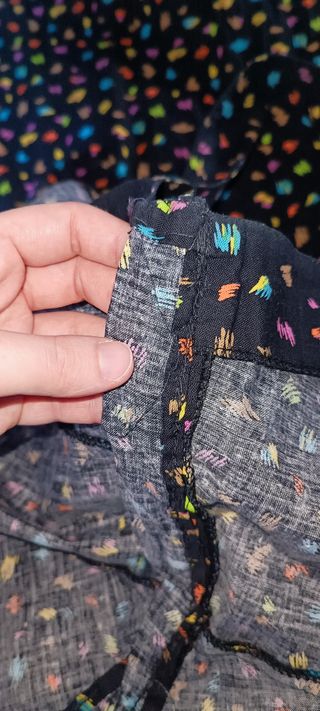 Vestido vintage multicolor años 90