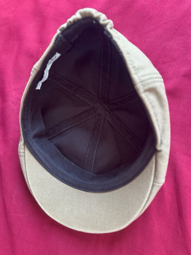 Boina beige Zara - Gorra plana