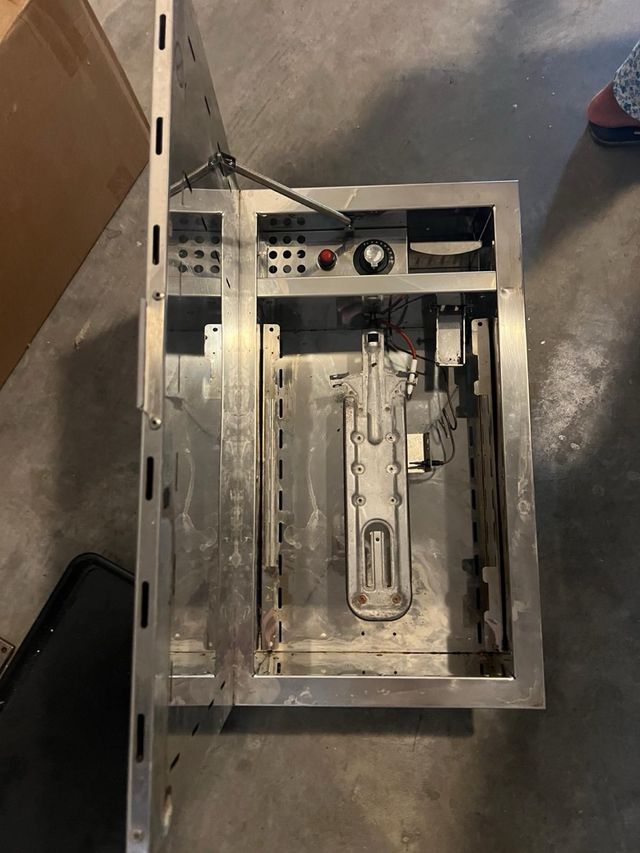 BBQ incasso inox - Antigua Eno