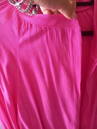 Cardigan Farfalla rosa fuxia lurex
