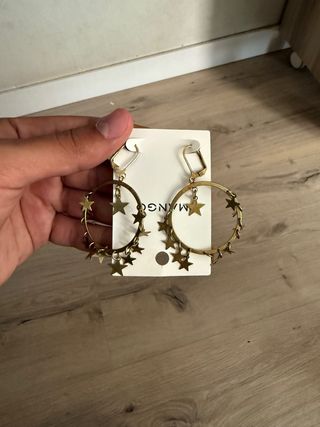 Pendientes aro Mango dorados