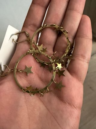 Pendientes aro Mango dorados