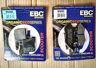 Pastillas freno EBC SFA264/260 Scooter