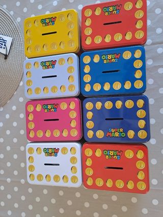 Collezione completa scatole Super Mario
