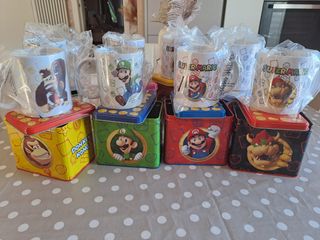 Collezione completa scatole Super Mario