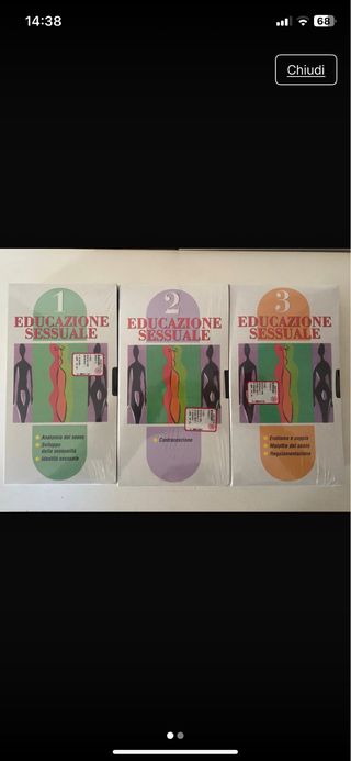 Educazione Sessuale (3 vhs)