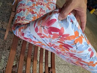 DOS COJINES PARA TUMBONAS RECIÉN CONFECCIONADOS