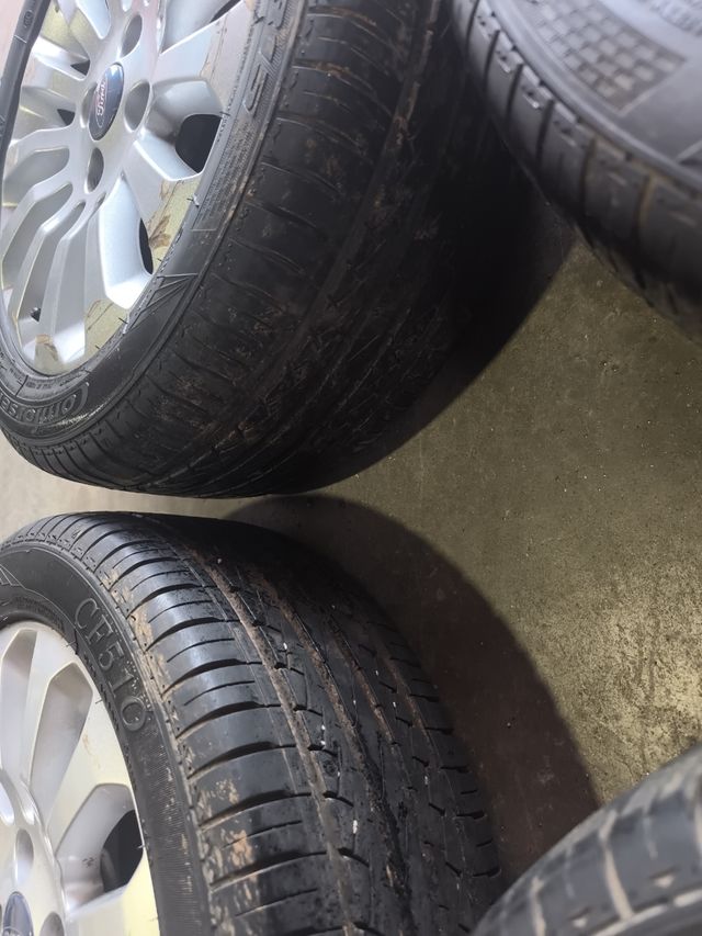 4 Llantas Ford Ka 2009 .
