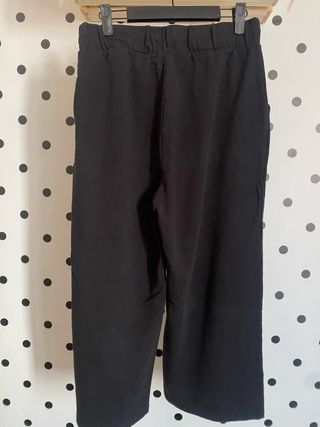 Pantalón chándal negro mujer