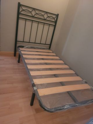 Cama individual metálica