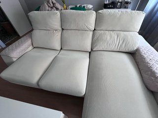 Sofá chaise longue beige marca pedro ortiz