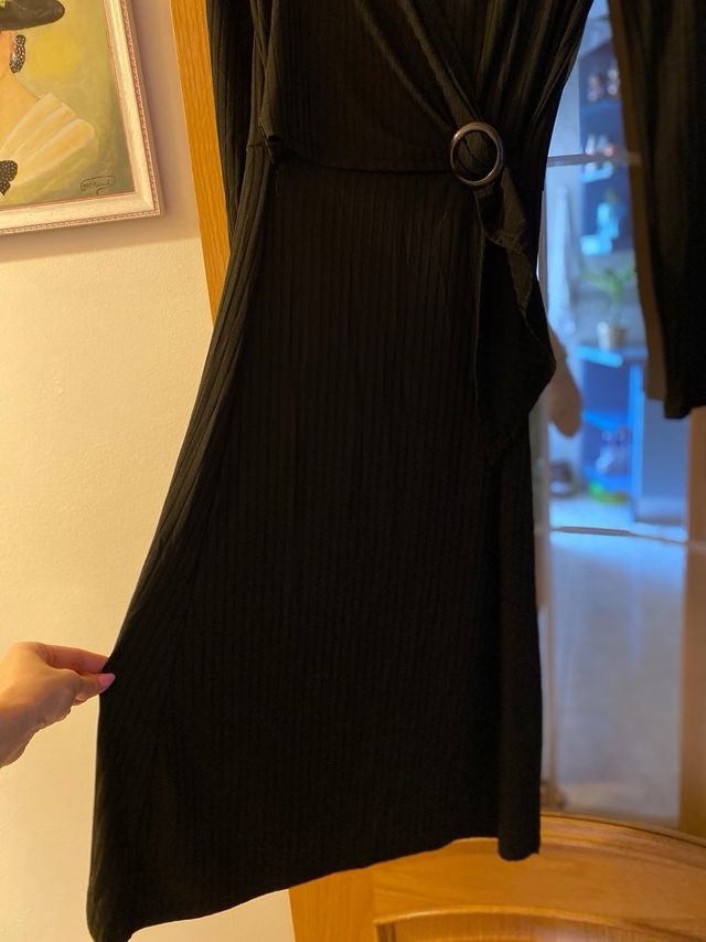 Vestido negro Inside - Talla S