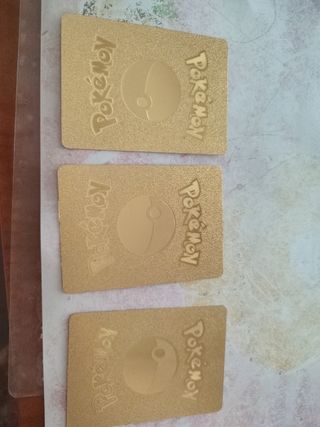 Cartas Pokémon Doradas - Shadow Mewtwo VMAX & Char