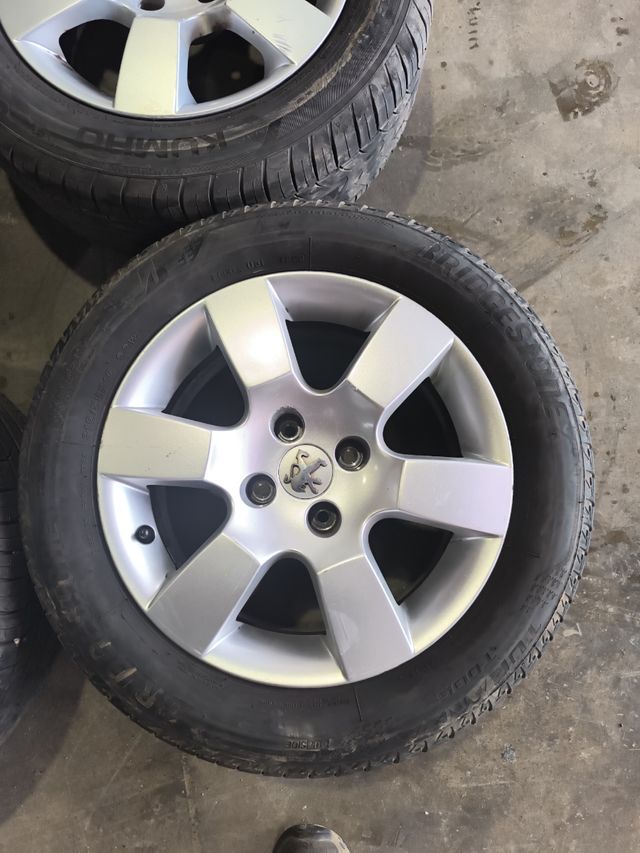 4 Llantas Peugeot 3008 (2012)