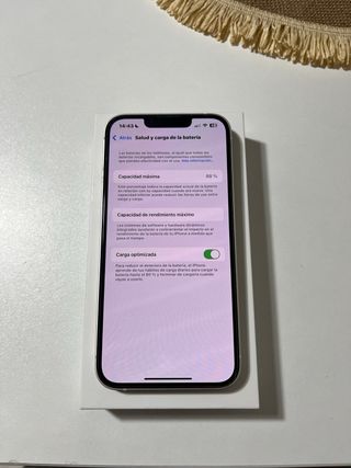iPhone 13 blanco 128gb