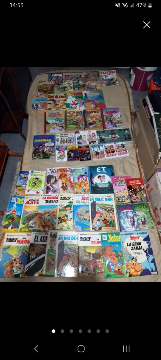 Lote de 70 cómics y tebeos