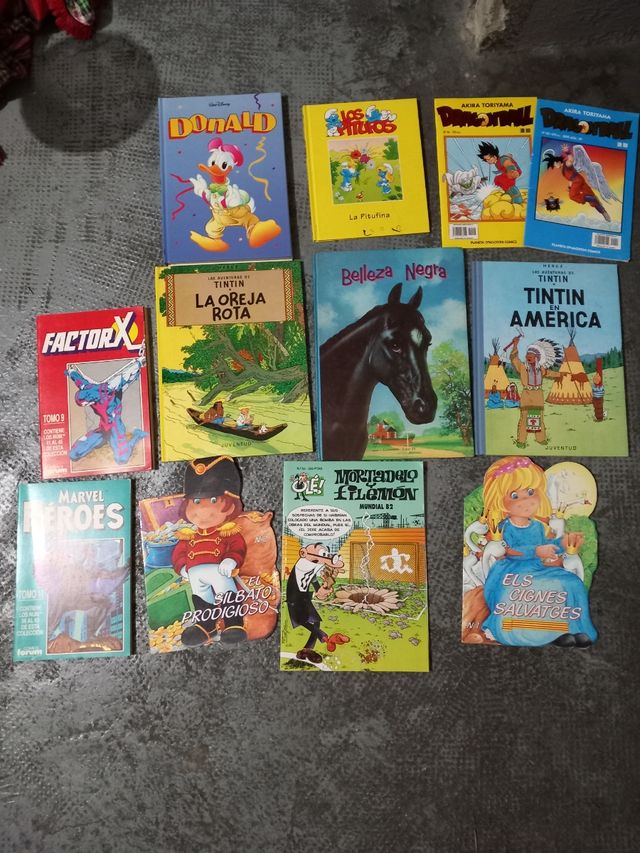 Lote de 70 cómics y tebeos