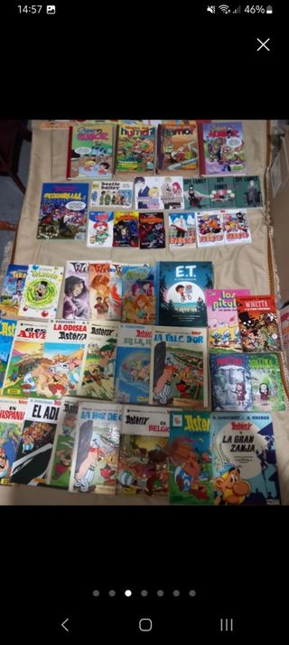 Lote de 70 cómics y tebeos 