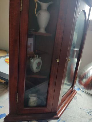 Reloj Pared Vintage con Vitrina