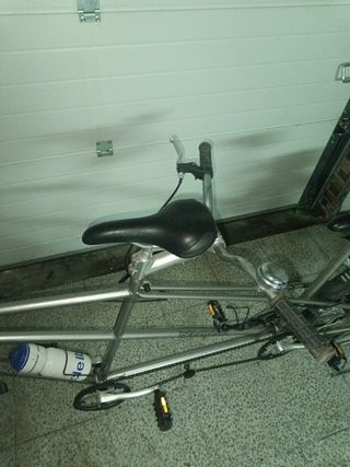 Bicicleta tándem Decathlon #chollo