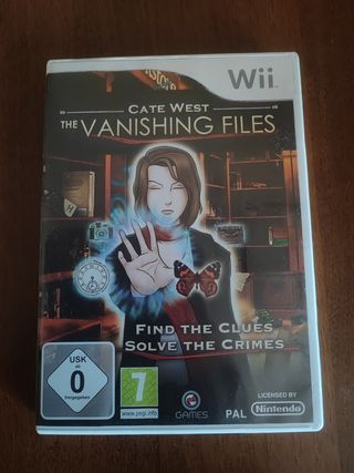 Wii - Kate West: The Vanishing Files